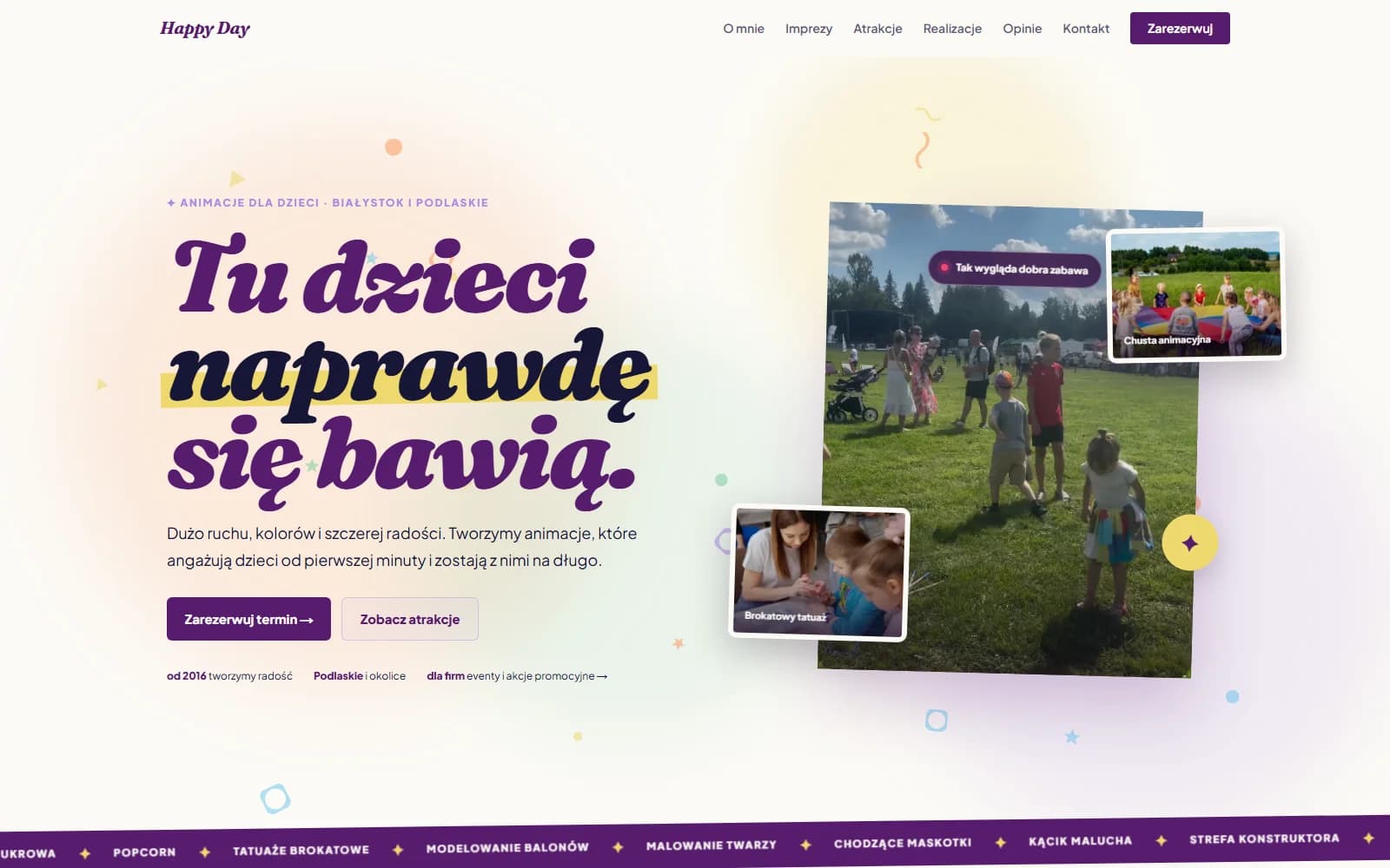 Realizacja: HappyDay Animacje